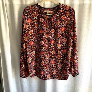 🍂🍁LOFT**long sleeve blouse